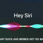 Hey Siri! | WHY DO SO MANY SUCK ASS MEMES GET SO MANY UPVOTES? | image tagged in hey siri,meanwhile on imgflip,imgflip,upvotes | made w/ Imgflip meme maker