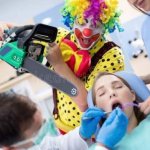 Clown dentist