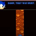 Sonic DAMN! meme