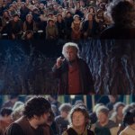 Bilbo Explaining Confused