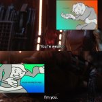 I'm sorry, what. Excuse me, what the heck | image tagged in nebula you're weak i'm you,i'm sorry what,excuse me what the heck | made w/ Imgflip meme maker