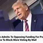 Trump Mail Sabotage Scared Of Becoming 1 Term President