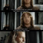 Faramir and Denethor meme