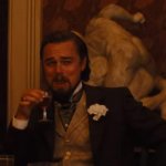 DiCaprio monsieur Candie Django laughing