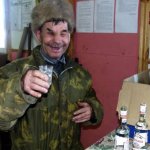 Russian drunk  Drinking