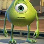 Mike Wazowski Normal Face (Monsters Inc)