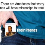 Vaccines Tracking But Cell Phone Already Does meme