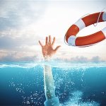 Life Preserver for Drowning Person