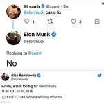 Elon Musk fake Twitter | image tagged in elon musk twitter,fake twitter | made w/ Imgflip meme maker