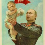Trump and his Big Stalinist Daddy Putin meme