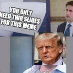 Confused Reporter | YOU ONLY NEED TWO SLIDES FOR THIS MEME | image tagged in confused reporter,trump,am i a joke to you | made w/ Imgflip meme maker