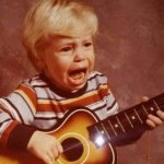 Guitar crying kid meme