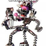 Mangle | IT’S A NEW SPECIES OF FOX. IT’S GENDER IS YES. | image tagged in mangle | made w/ Imgflip meme maker