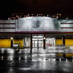 Abandoned movie theatre