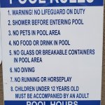 Pool Rules