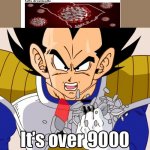 It's over 9000! (Dragon Ball Z) (Newer Animation) | image tagged in it's over 9000 dragon ball z newer animation | made w/ Imgflip meme maker