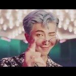 Namjoon winking GIF Template