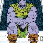 Thanos - Indinity War (Marvel Comics) | PRESS Y FOR; SHAME | image tagged in thanos - indinity war marvel comics | made w/ Imgflip meme maker