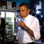 Obama soda pissed