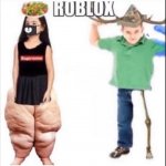 Roblox girls and boys meme