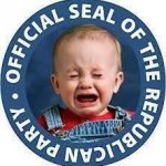 Republican GOP whining crying snowflake baby meme