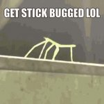 Stick bugged