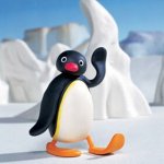 Waving Pingu