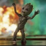 Dancing Groot