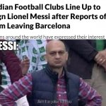 Indian Media on Messi meme