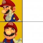 Drake Hotline Bling Super Mario meme