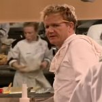 Chef Scott blocking Ramsay