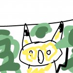 Badly Drawn Surprised Pikachu