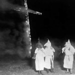 KKK cross burning