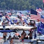 Trump Boat Parade meme
