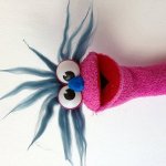 Crazy Sock Puppet 90 Sideway