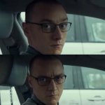 Happy/Pissed James McAvoy meme