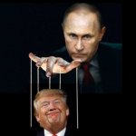 Trump marionette Putin pulling strings