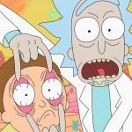 Rick and morty eye pull