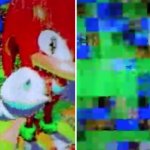Sonic and Knuckles glitch meme