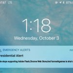 Doomsday | Google stops supporting Adobe Flash,Chrome Web Store,And funmathgames is shut down. | image tagged in presidential alert | made w/ Imgflip meme maker