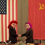 Rainbow Ruby and Communist Masha meme