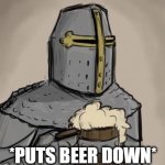 put beer down meme