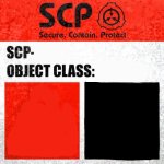 SCP Template meme