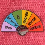Super gay pin meme