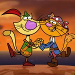 Nature Cat X Gwendolyn (Nature Cat) meme