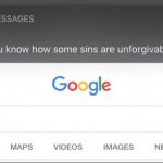 so you know how all sins are unforgiviblae