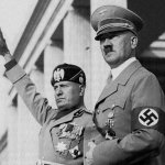Mussolini and Hitler meme