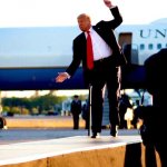 Trump BeeGees staying alive