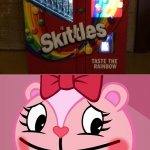Skittles Vending Machine??!! | AWW! SO SWEET! | image tagged in blushed giggles htf,skittles,taste the rainbow,funny,memes,fails | made w/ Imgflip meme maker