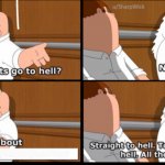 Atheists Boiler Room Hell Family Guy